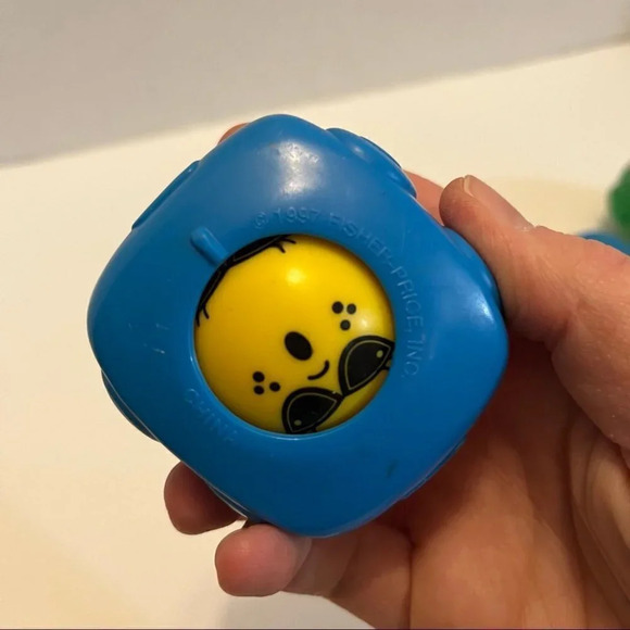 Vintage 1997 Fisher Price Roll a Round Action Vehicles Lot Of 4 - Picture 9 of 12